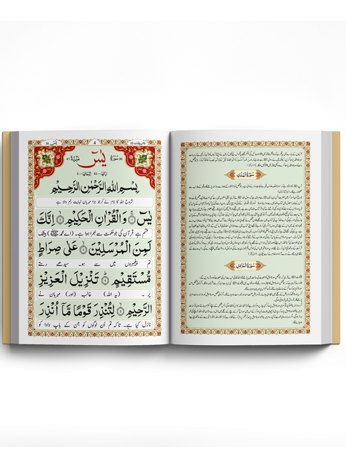 Punj Surah Mutarjam Q8J Art Paper